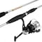 Leisure Sports Fishing Rod and Reel Combo, Spinning Reel Pole, Gear for Bass and Trout, Strike Series, Silver 899169FJA - alternate 1